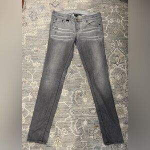 Armani Exchange Women's Gray Skinny Jeans